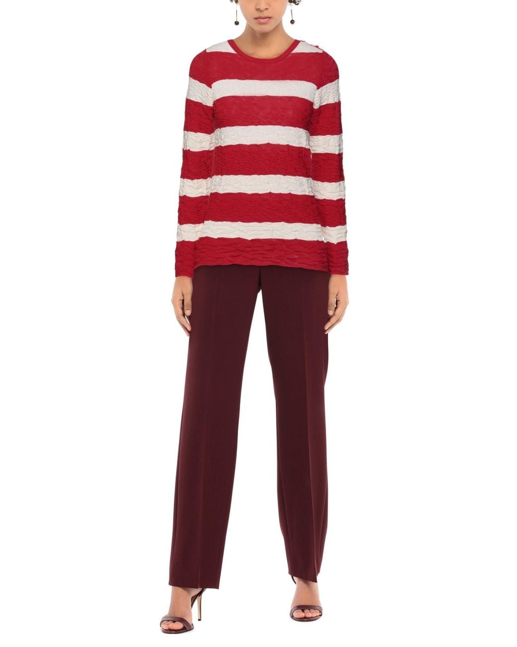 Pullover High de color Red