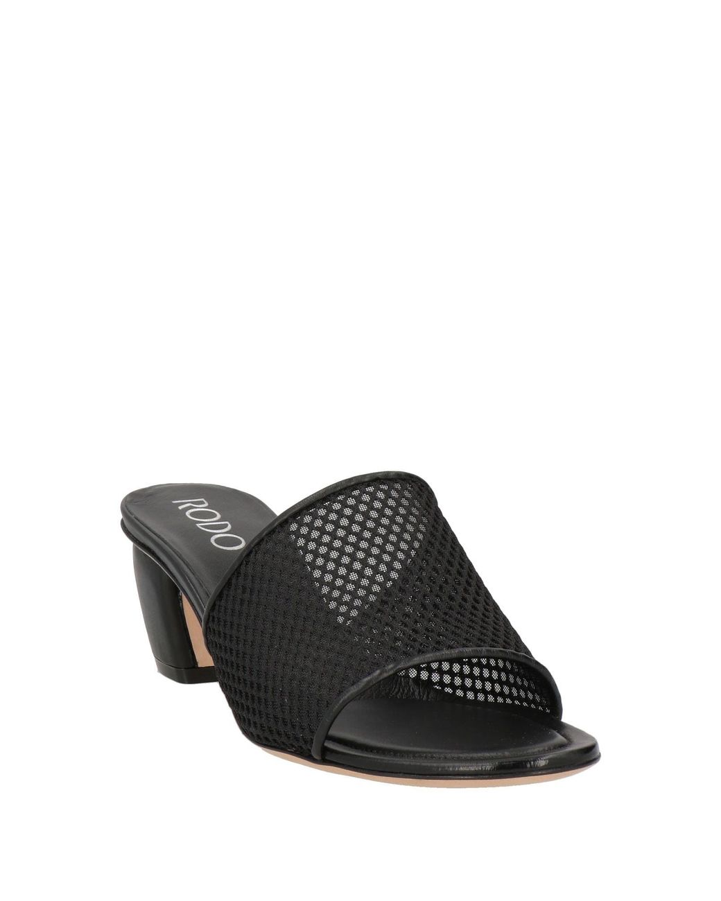 Rodo Black Sandals