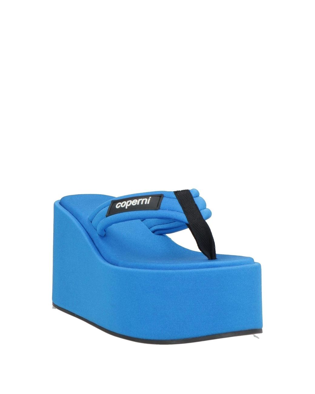 Coperni Blue Thong Sandal