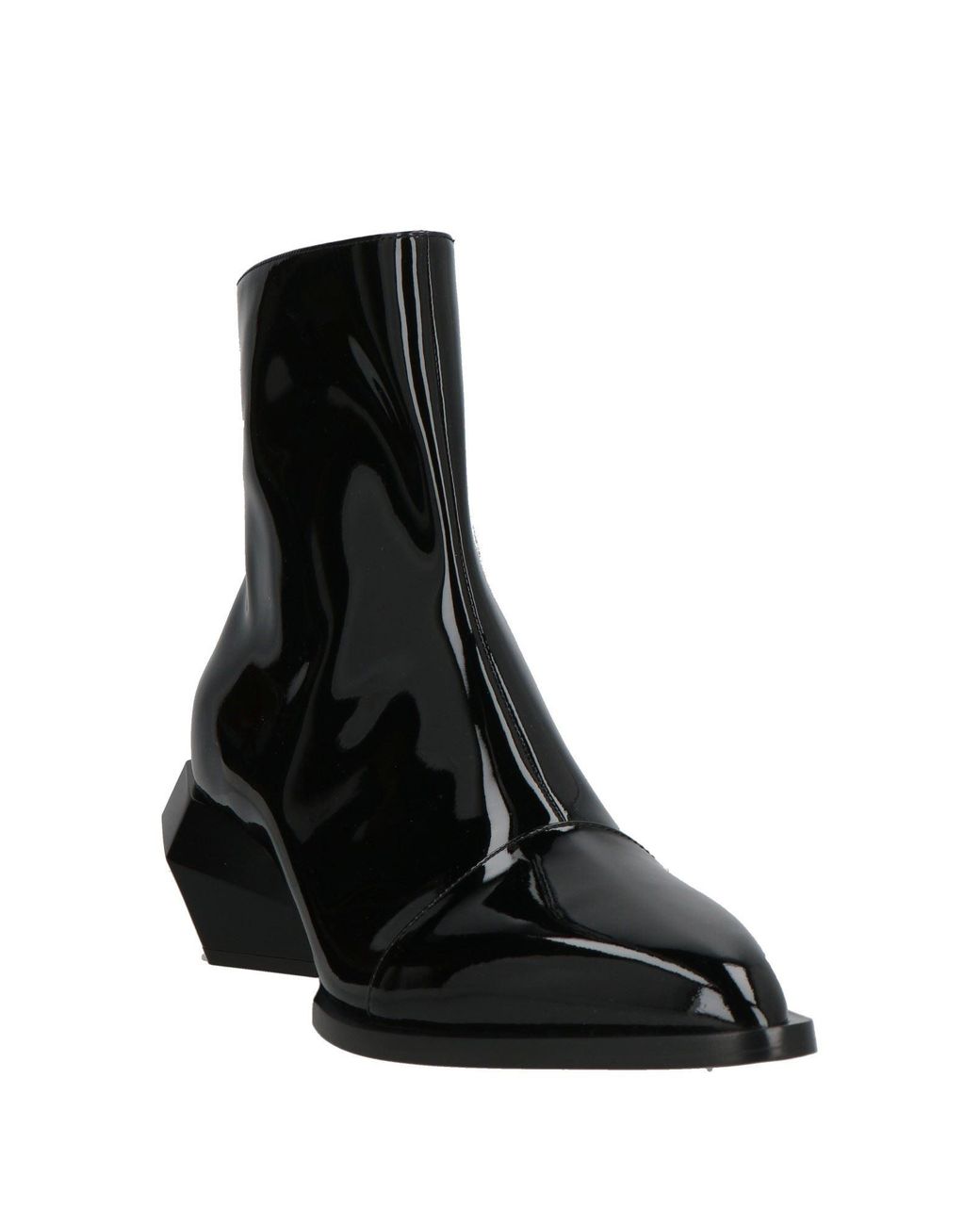 Balmain Black Ankle Boots for men