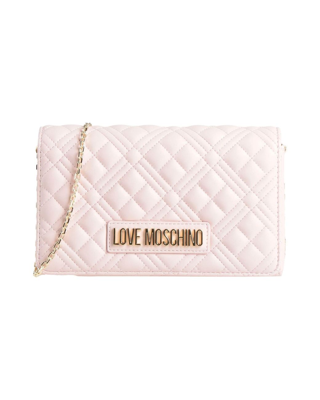 Love Moschino Pink Cross-Body Bags