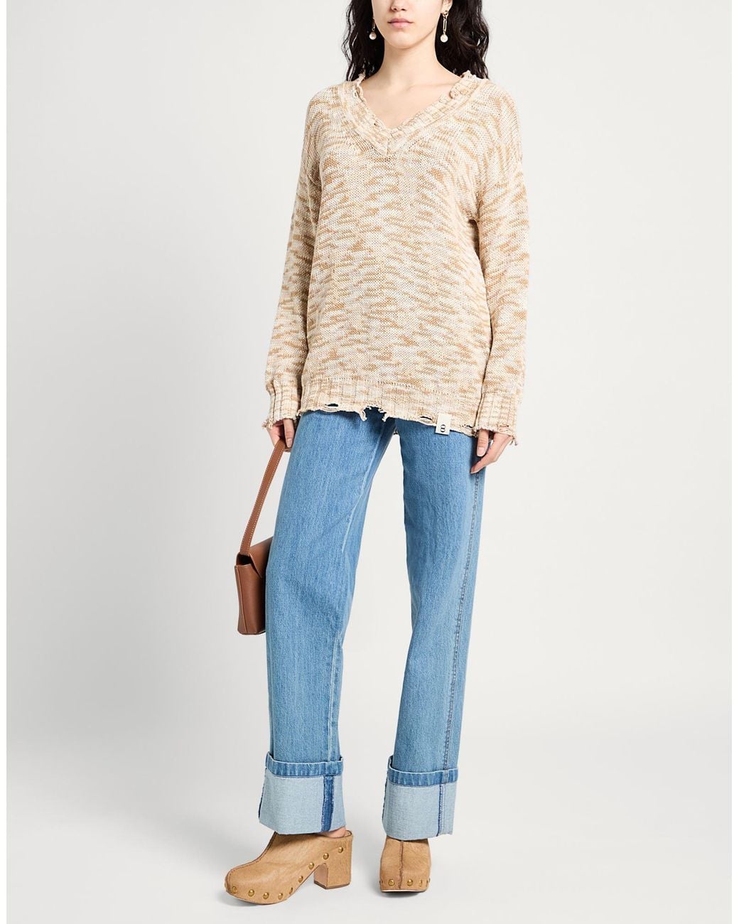 Ottod'Ame Natural Sweater Cotton