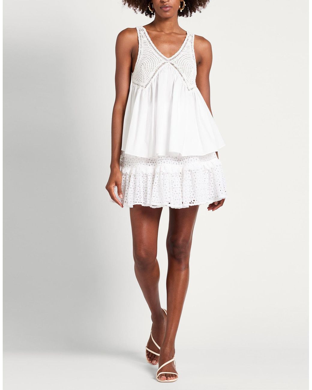 P.A.R.O.S.H. White Top Cotton