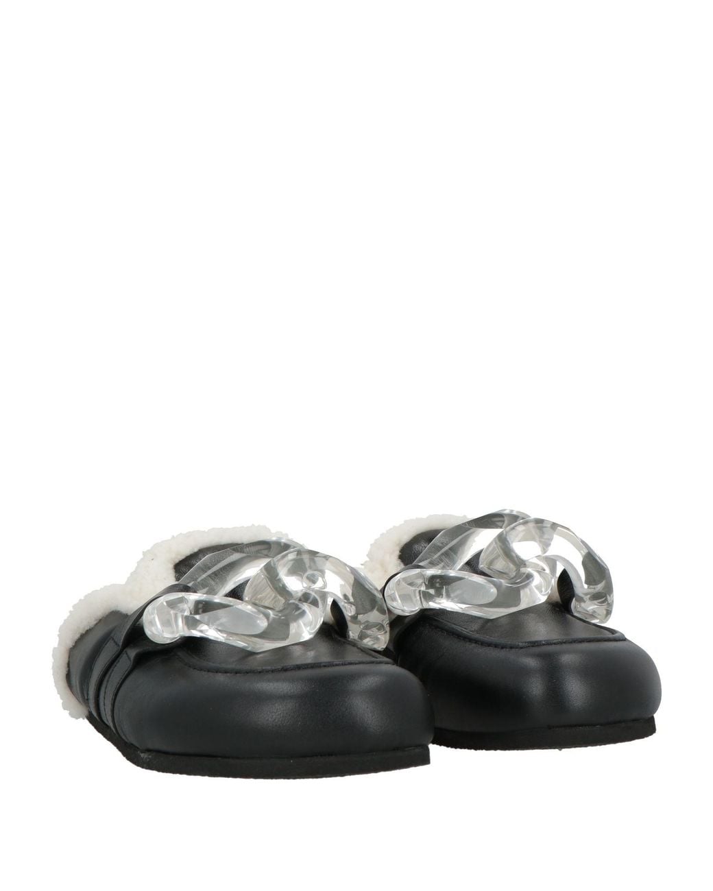 J.W. Anderson Black Mules & Clogs Calfskin for men