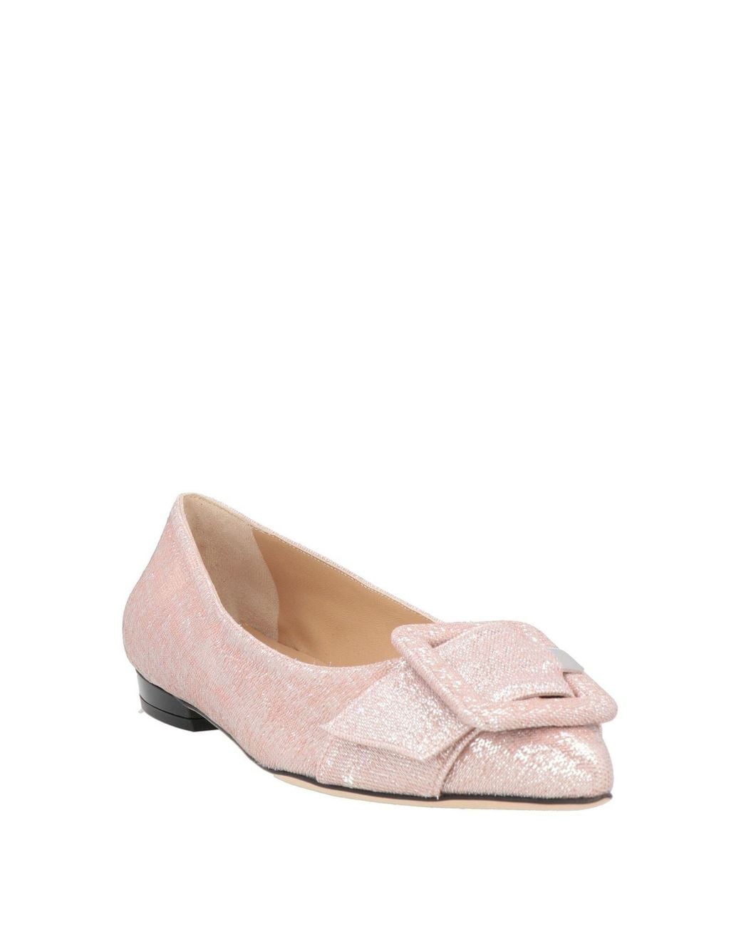 Sergio Rossi Pink Ballet Flats