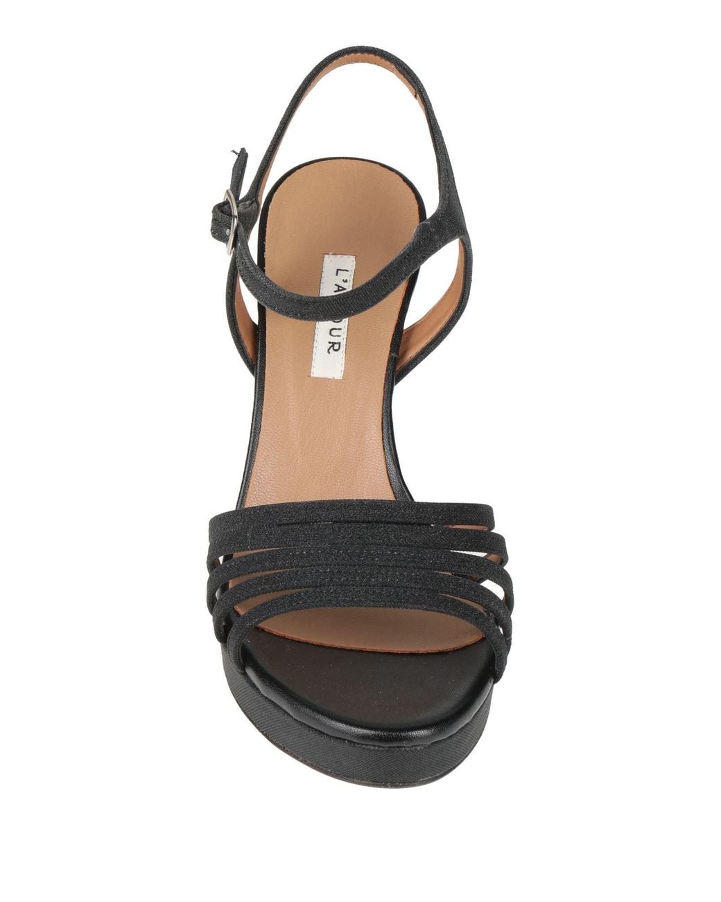 Albano Black Sandals