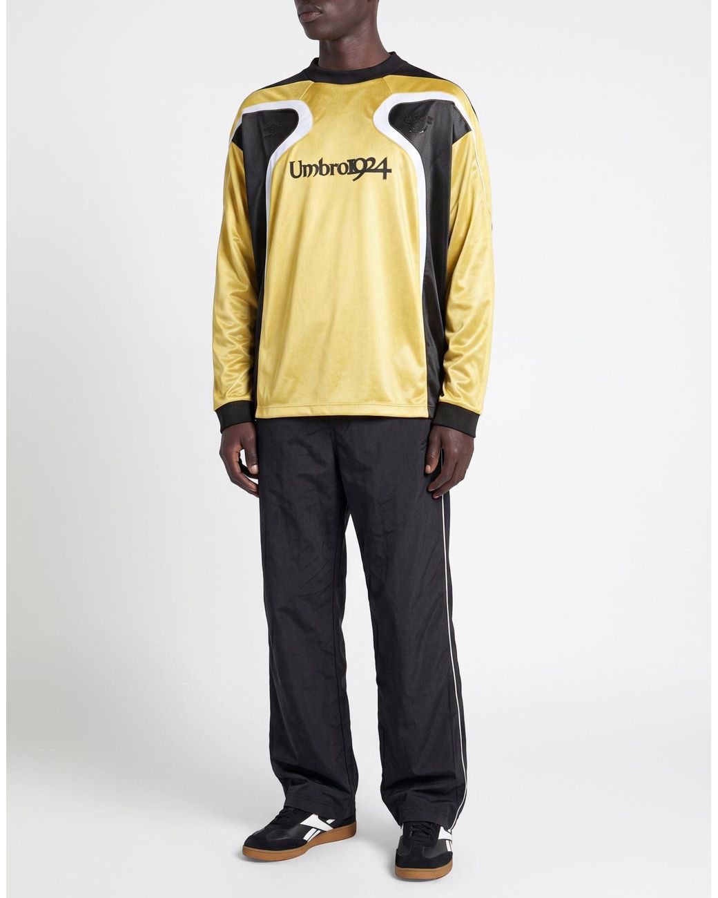 Umbro Yellow T-Shirt Polyester for men