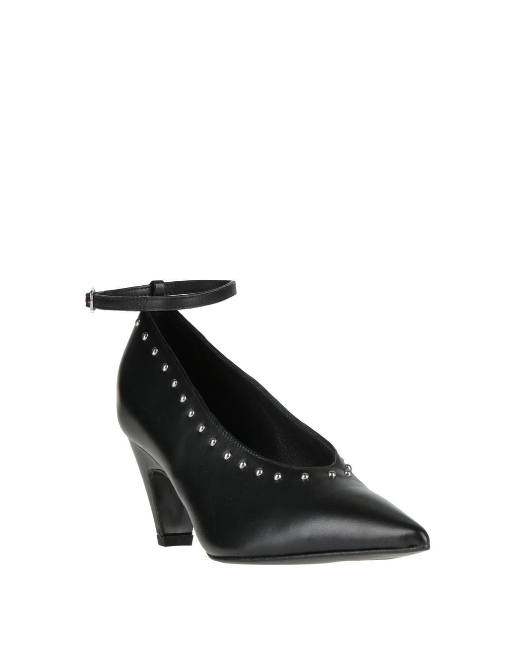 Walter Violet Black Pumps
