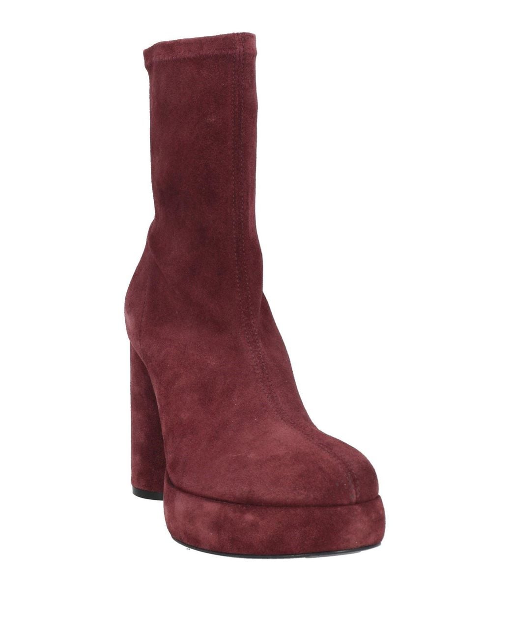 Vic Matié Purple Ankle Boots