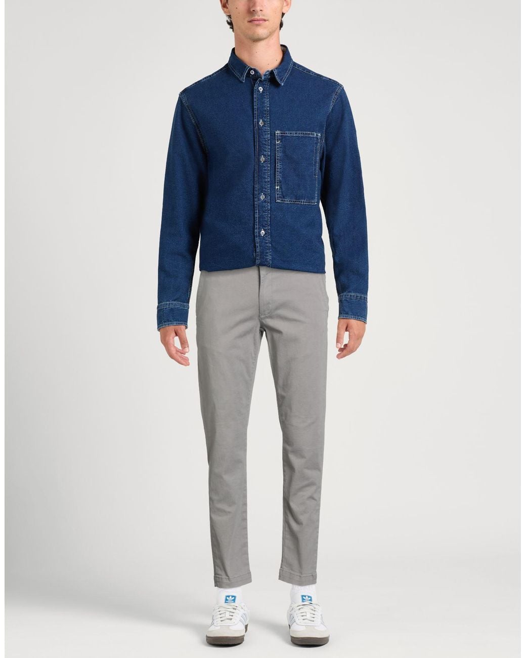 Liu Jo Gray Trouser for men
