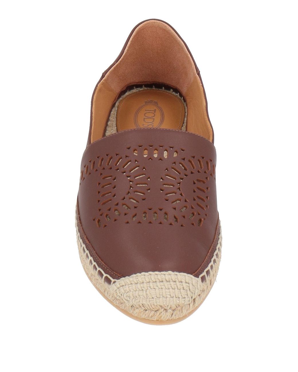 Tod's Brown Espadrilles