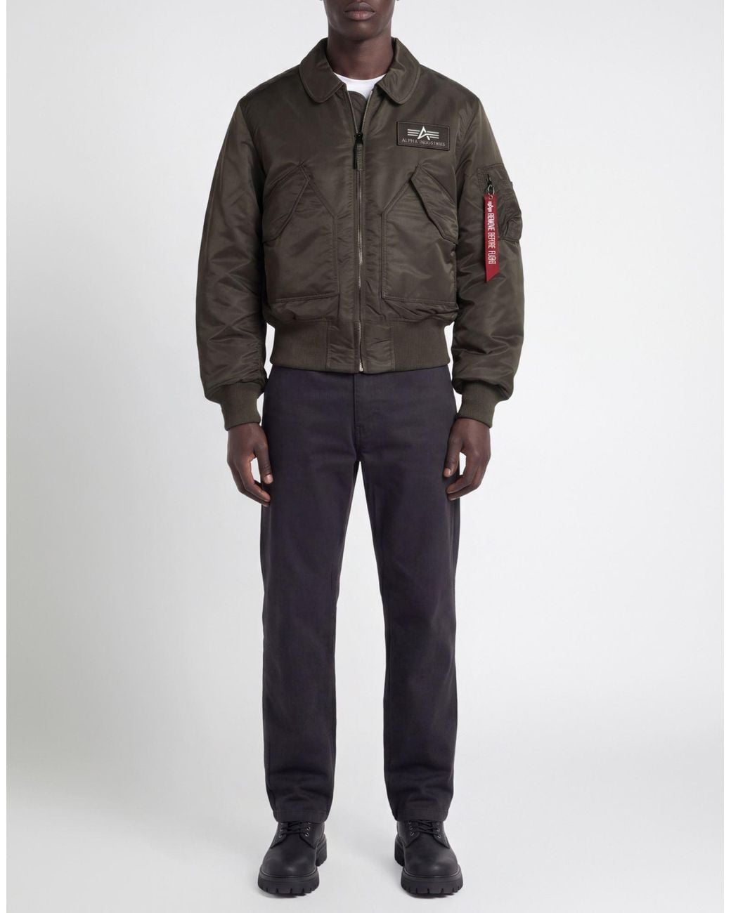 Alpha Industries Gray Jackets for men