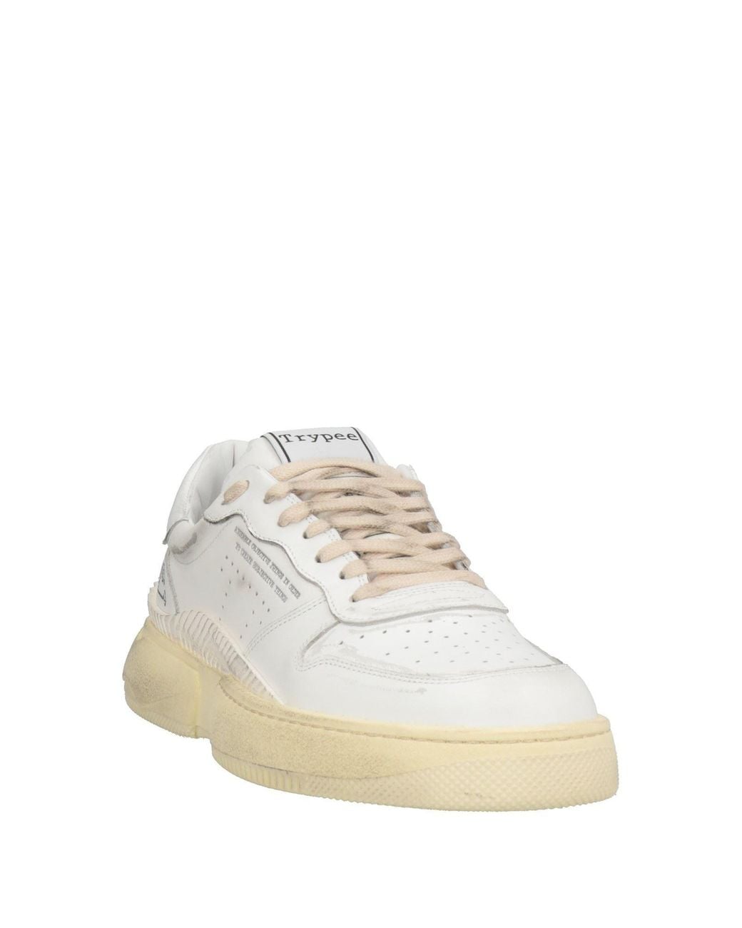 TRYPEE White Trainers for men