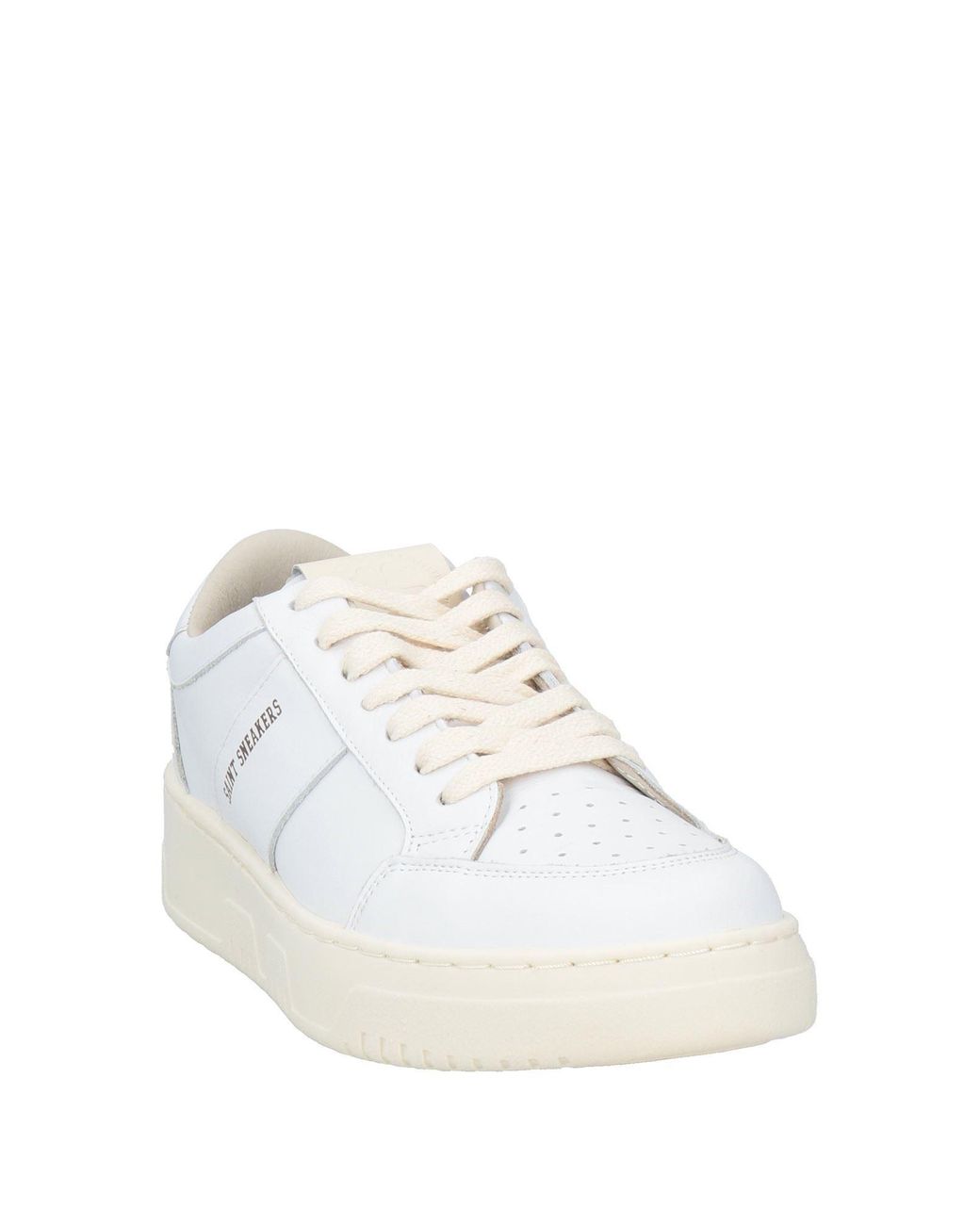 SAINT SNEAKERS White Sneakers Leather