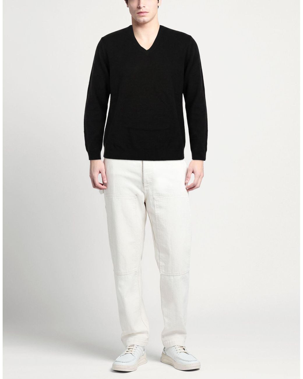 M.Q.J. Black Jumper for men