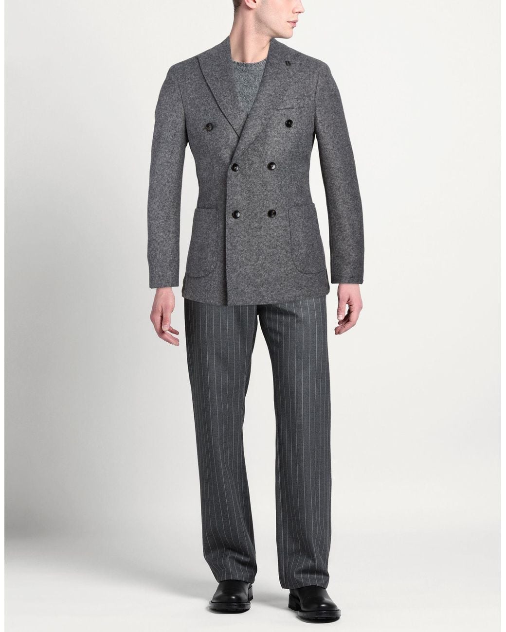 BRERAS Milano Gray Blazer for men