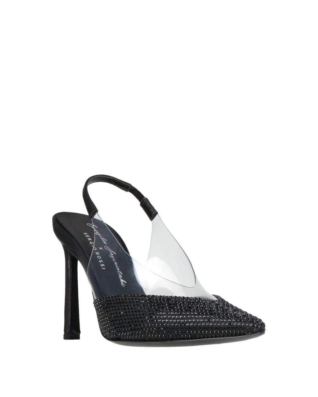 Evangelie Smyrniotaki x Sergio Rossi Black Pumps