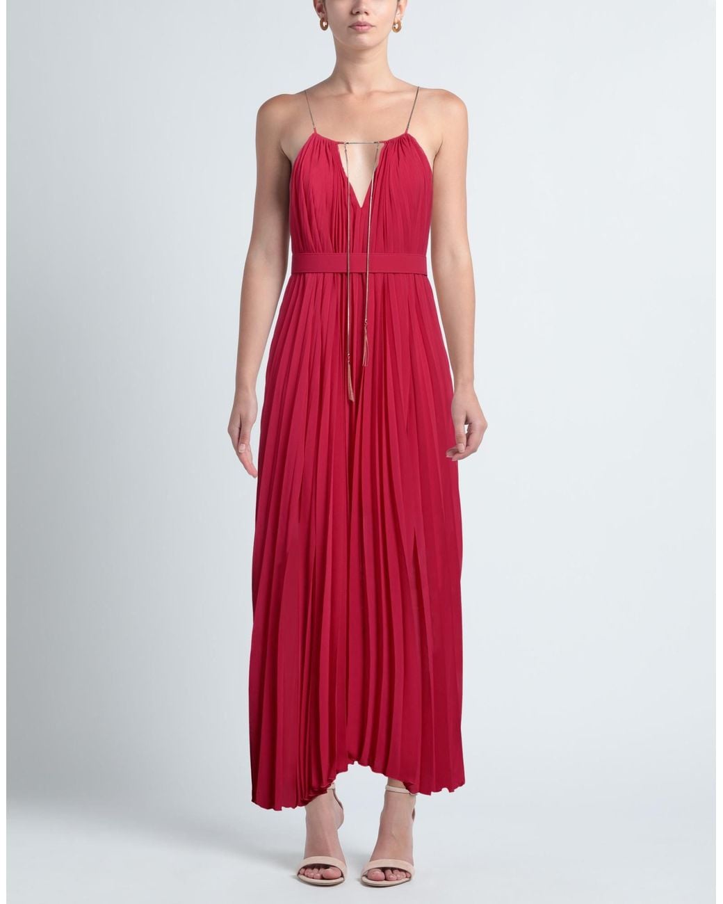 SIMONA CORSELLINI Red Maxi Dress