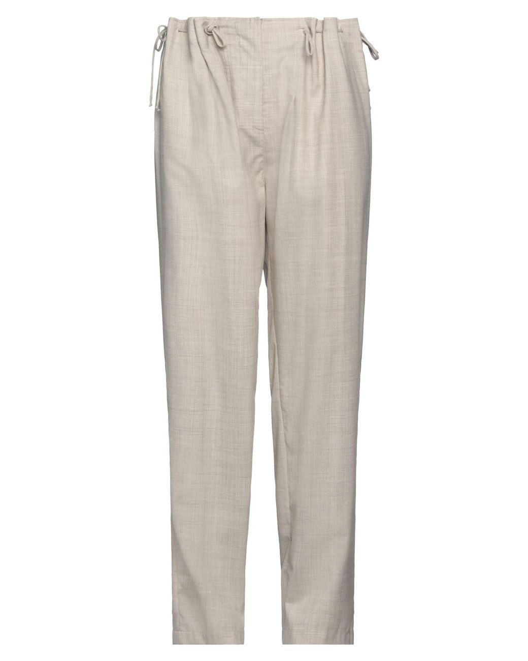 LE17SEPTEMBRE Gray Pants Wool