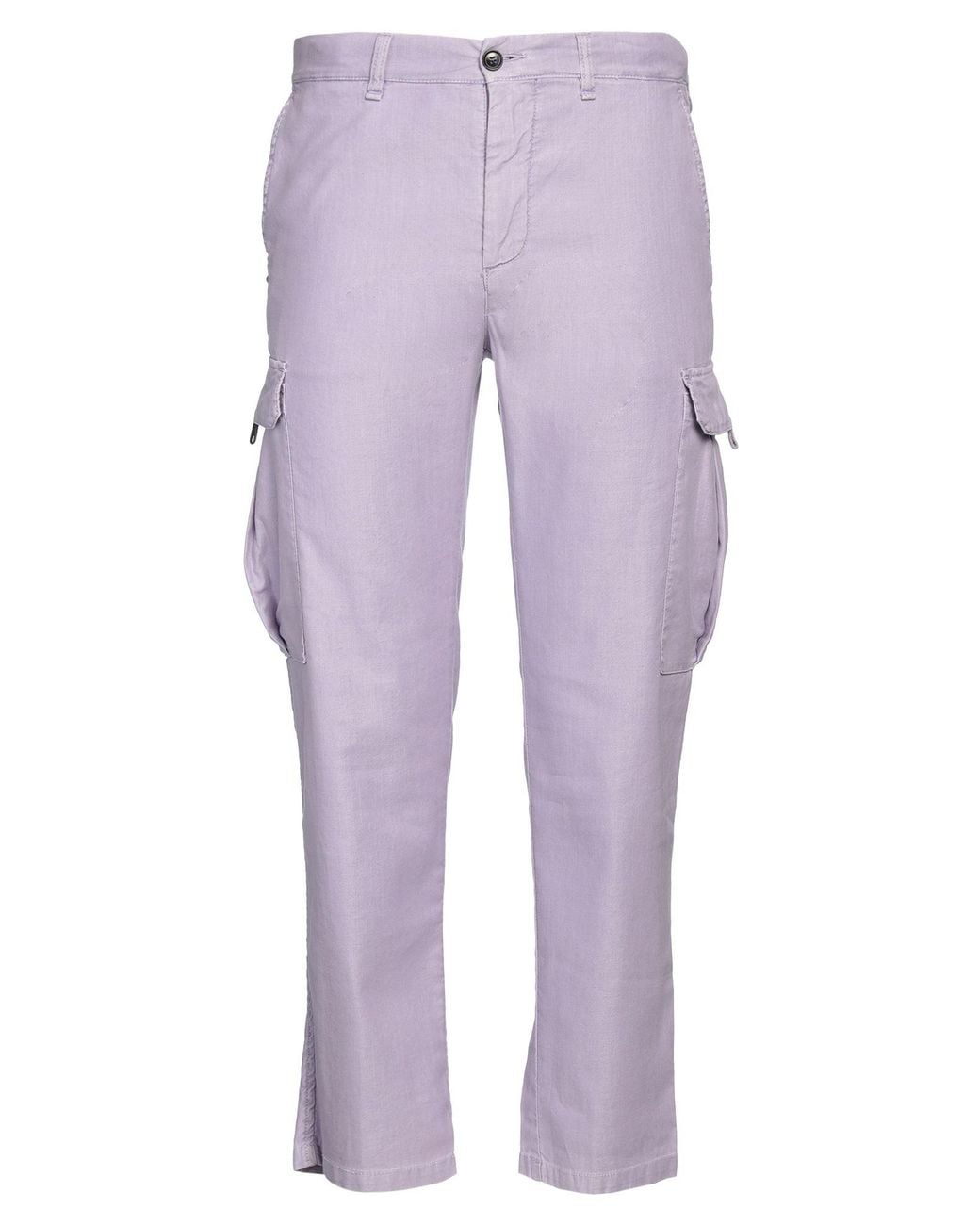 White Sand Purple Lilac Pants Cotton, Lyocell for men