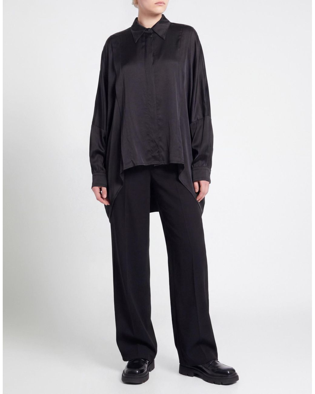 Nostrasantissima Blue Shirt Viscose, Elastane