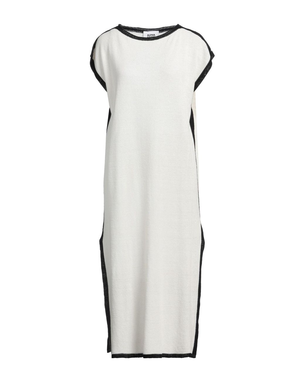 Robe Midi Alpha Studio en coloris White