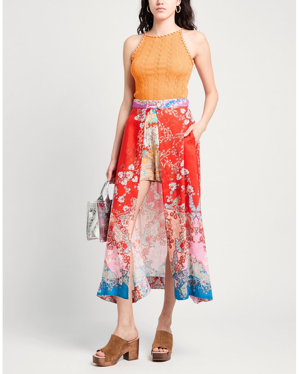 Sandro Orange Top