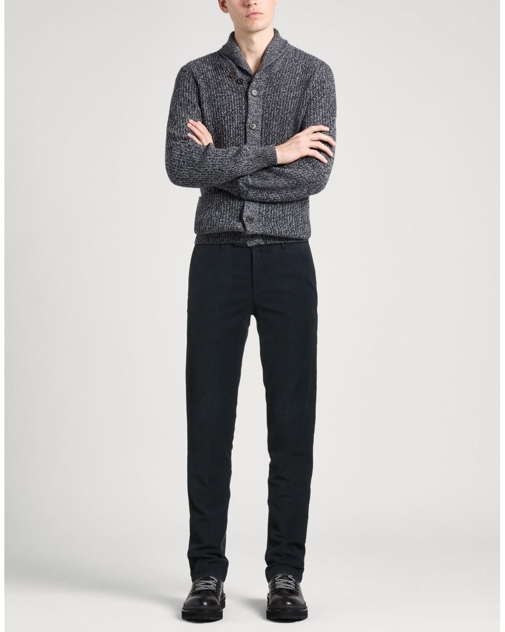 Boglioli Blue Trouser for men