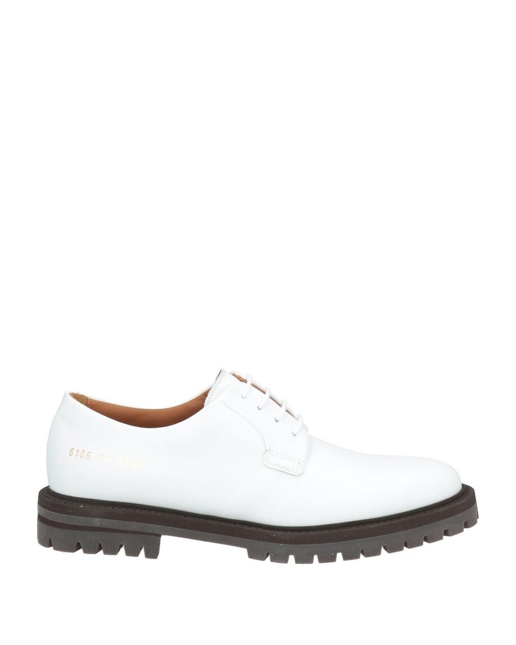 Common Projects White Lace-up Shoes
