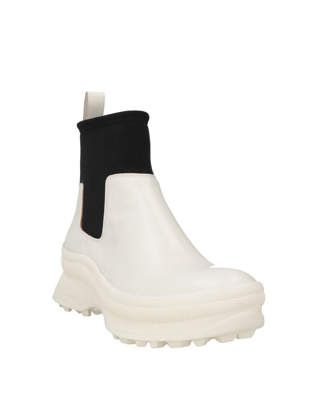 Jil Sander Black Ankle Boots for men