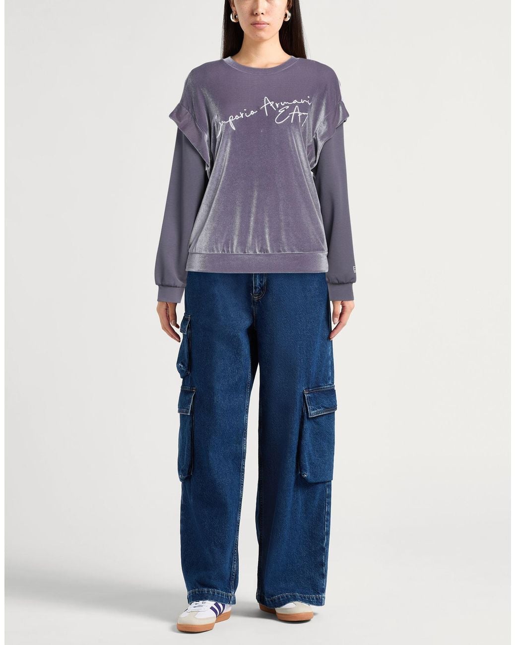 EA7 Purple Sweatshirt