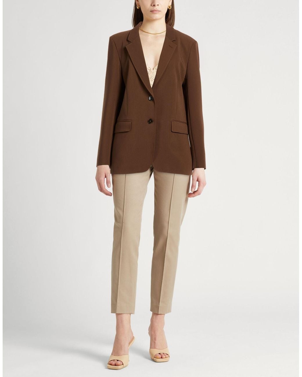 Alysi Brown Blazer