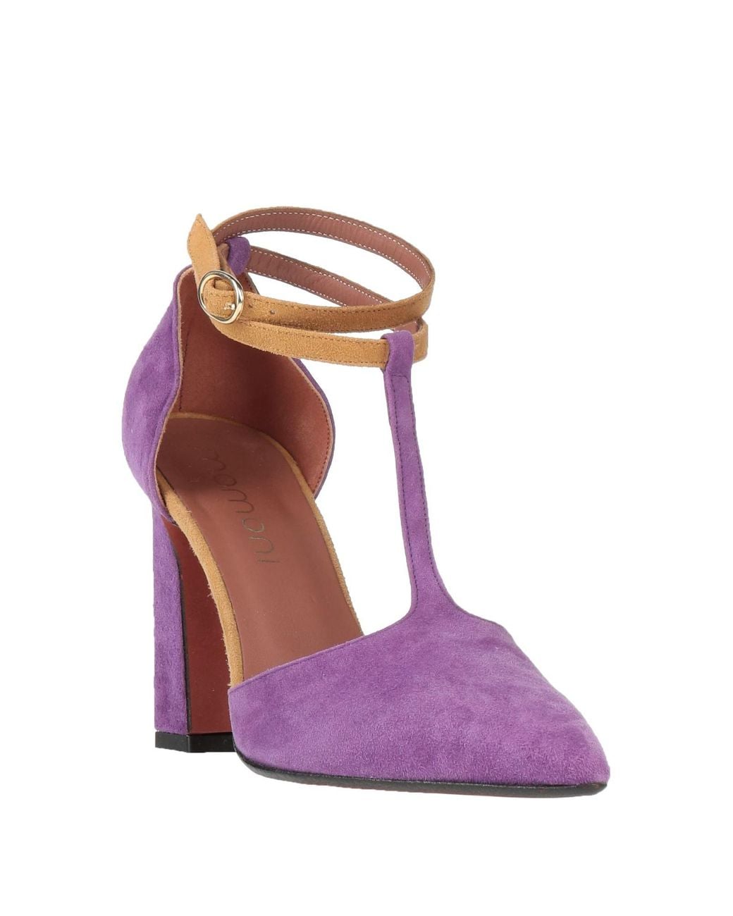 Momoní Purple Pumps Leather