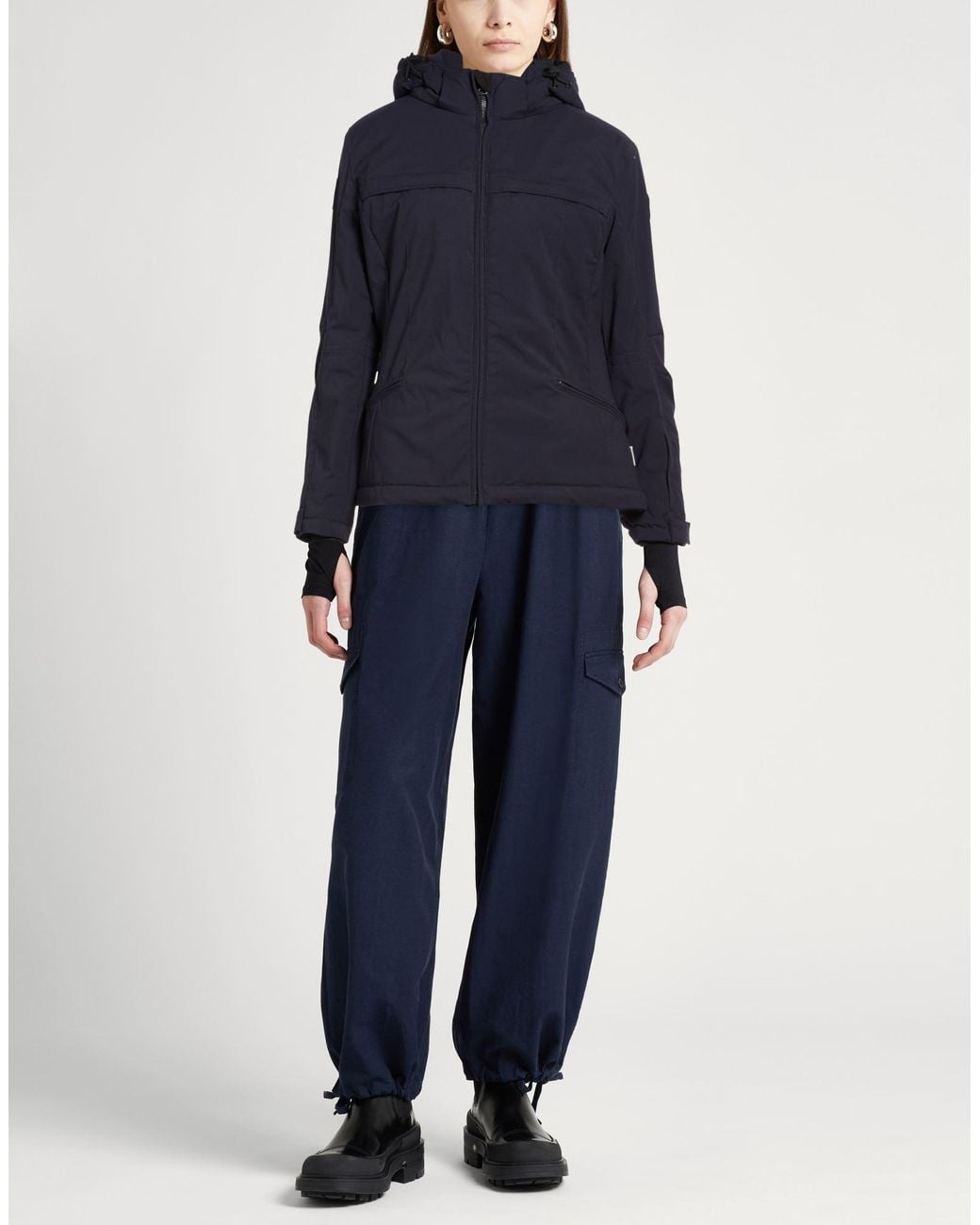 Napapijri Blue Jacket Polyamide, Elastane