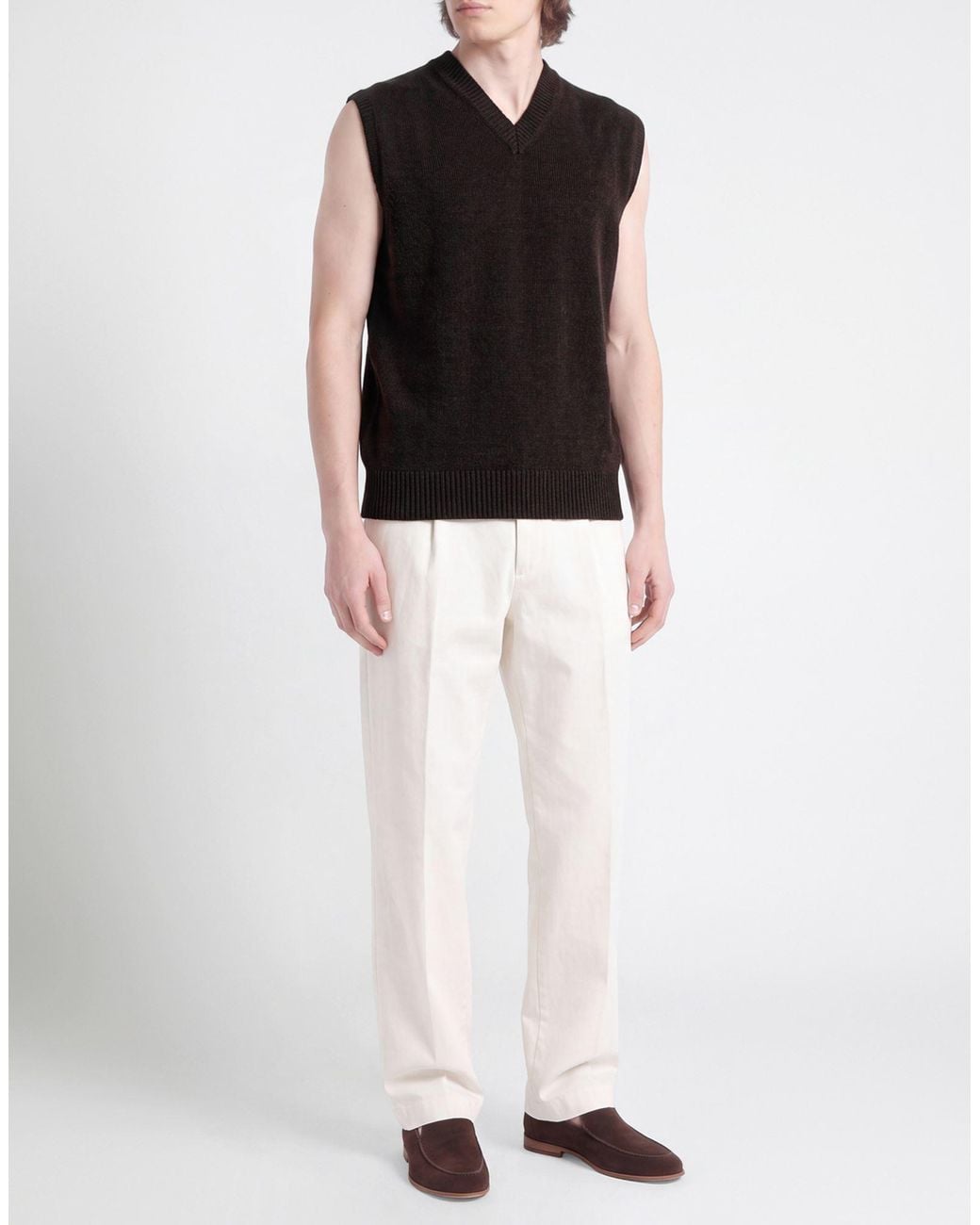 Aion Black Sweater Virgin Wool, Cashmere for men