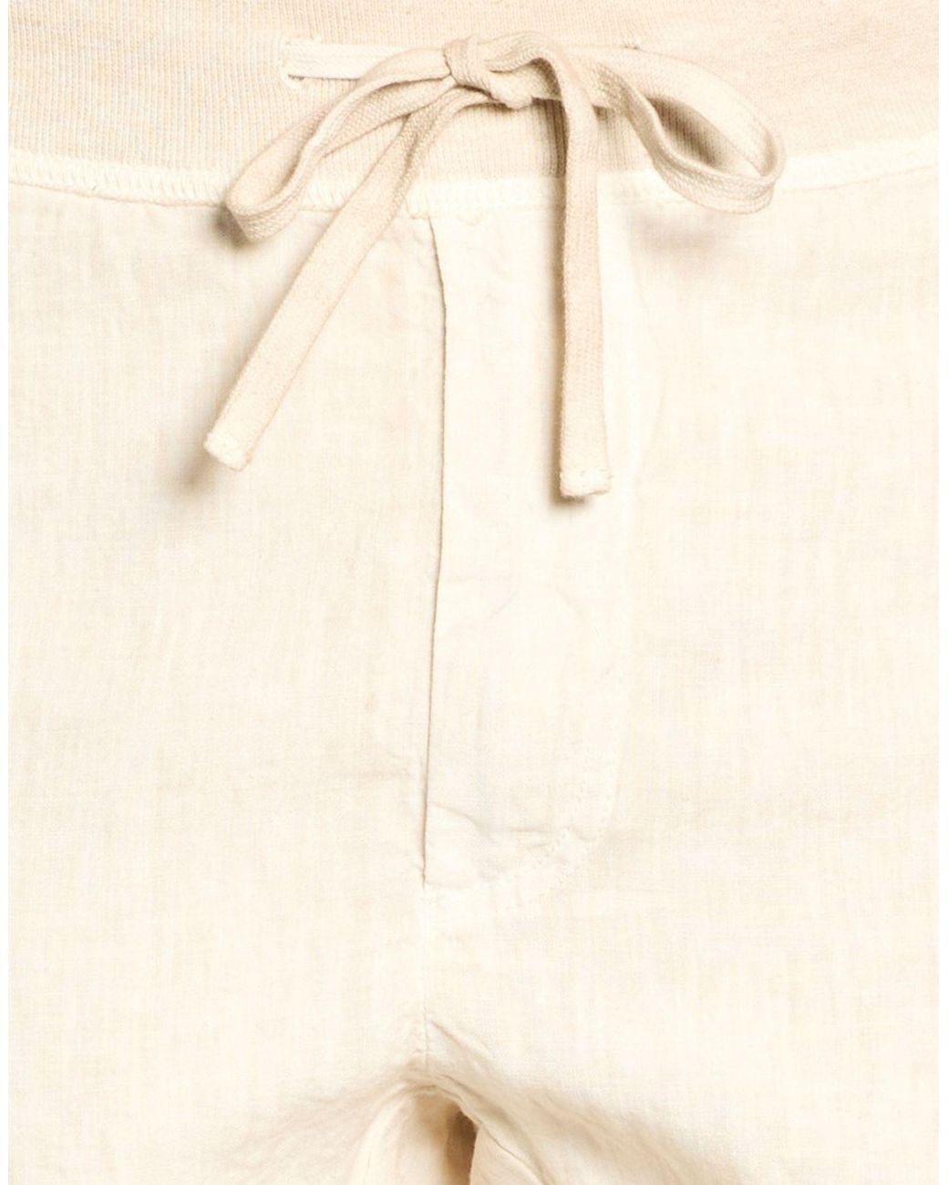 120% Lino Natural Pants for men