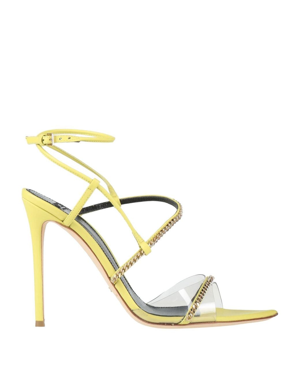 Elisabetta Franchi Metallic Sandals
