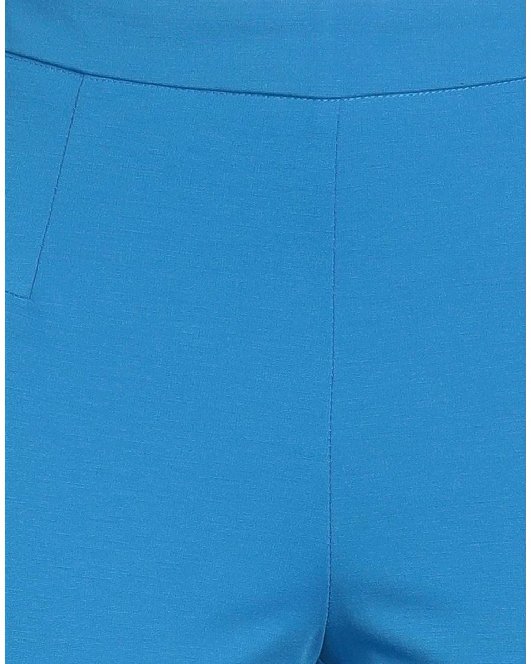 Kaos Blue Pants Viscose, Polyamide, Elastane