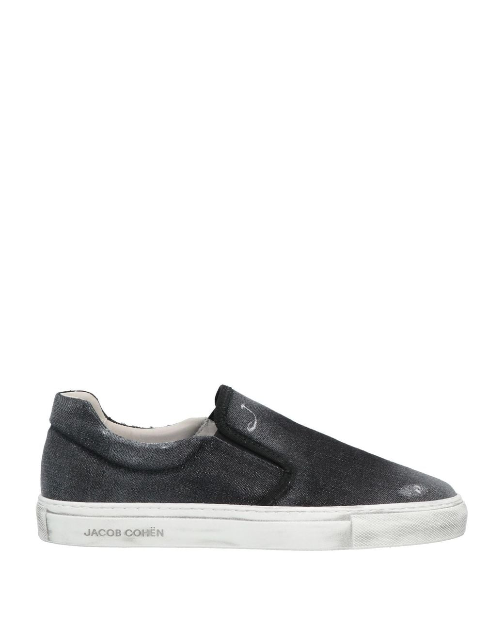 Jacob Cohen Black Sneakers Cotton for men