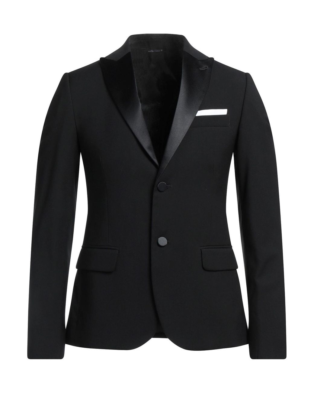 Daniele Alessandrini Black Blazer for men