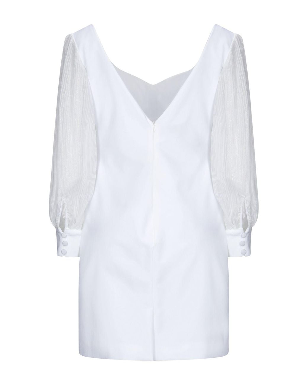 Jijil White Short Dress