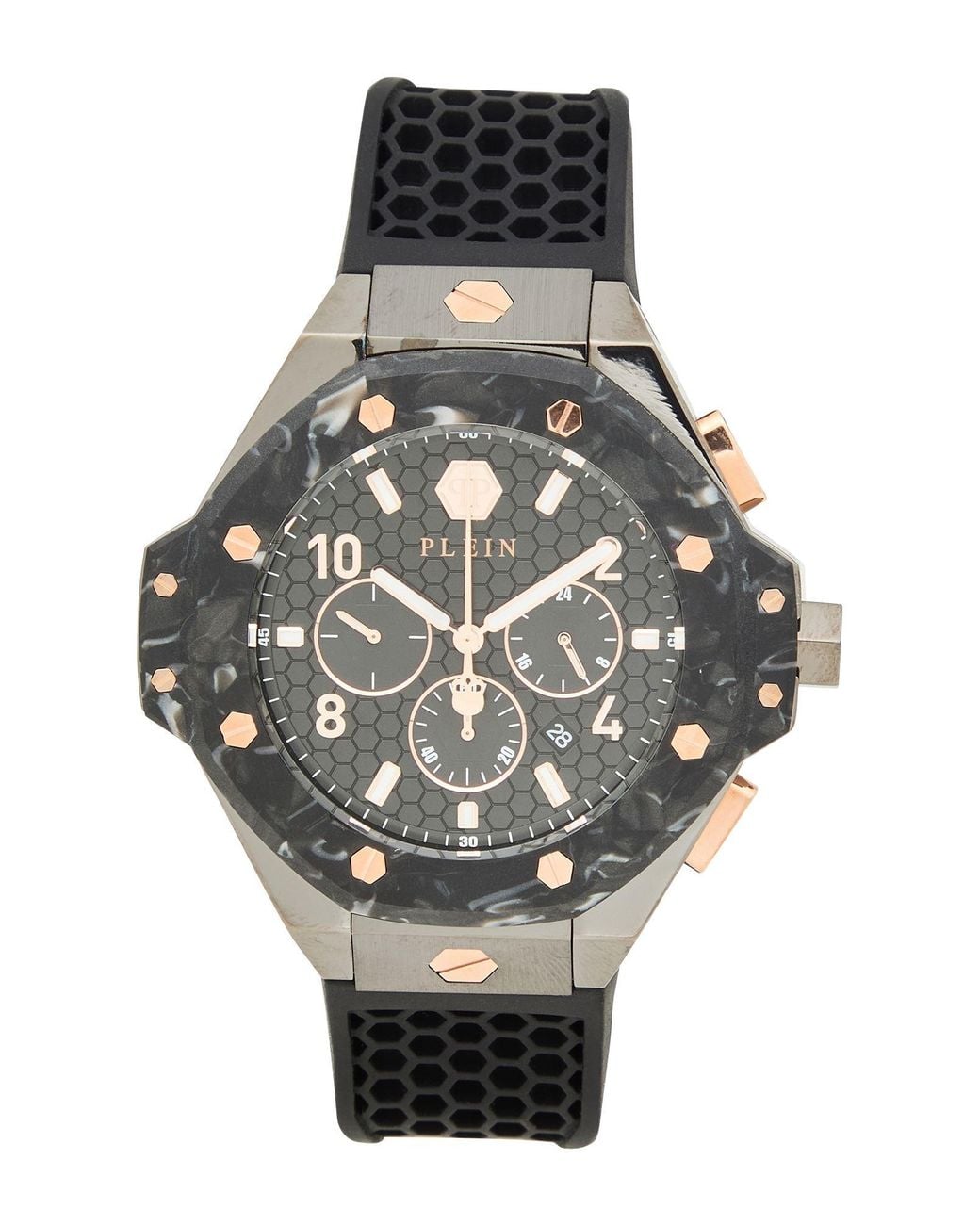Philipp Plein Gray Wrist Watch for men
