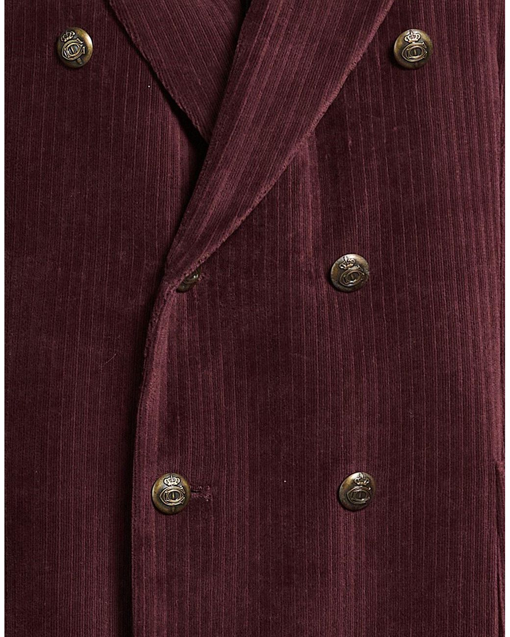 Circolo 1901 Purple Blazer Cotton, Polyester for men