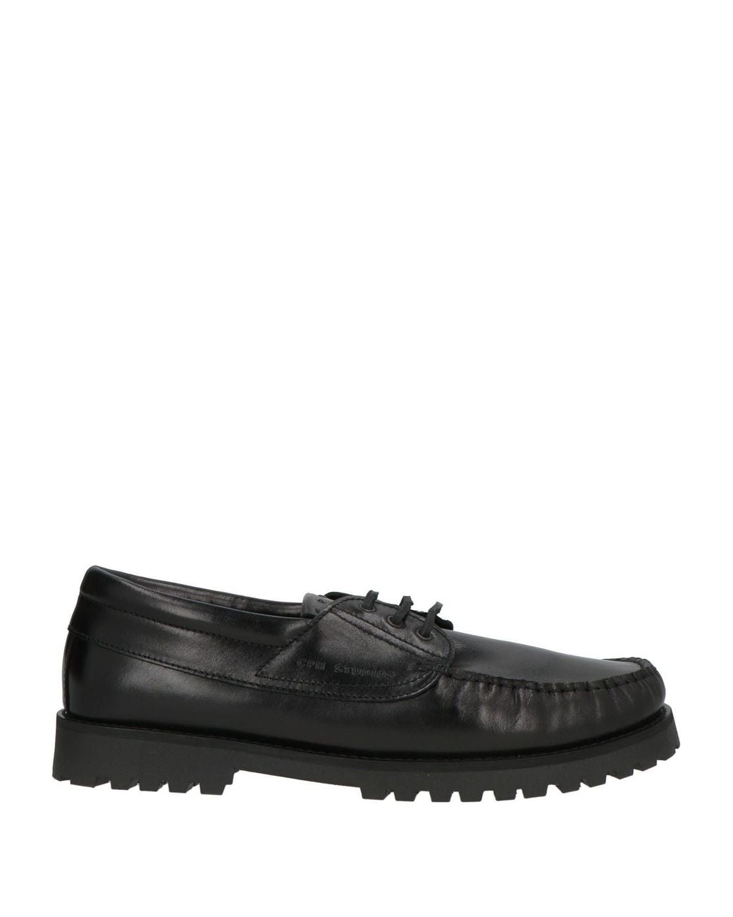 COPENHAGEN Black Cph616M Lace-Up Shoes Leather for men