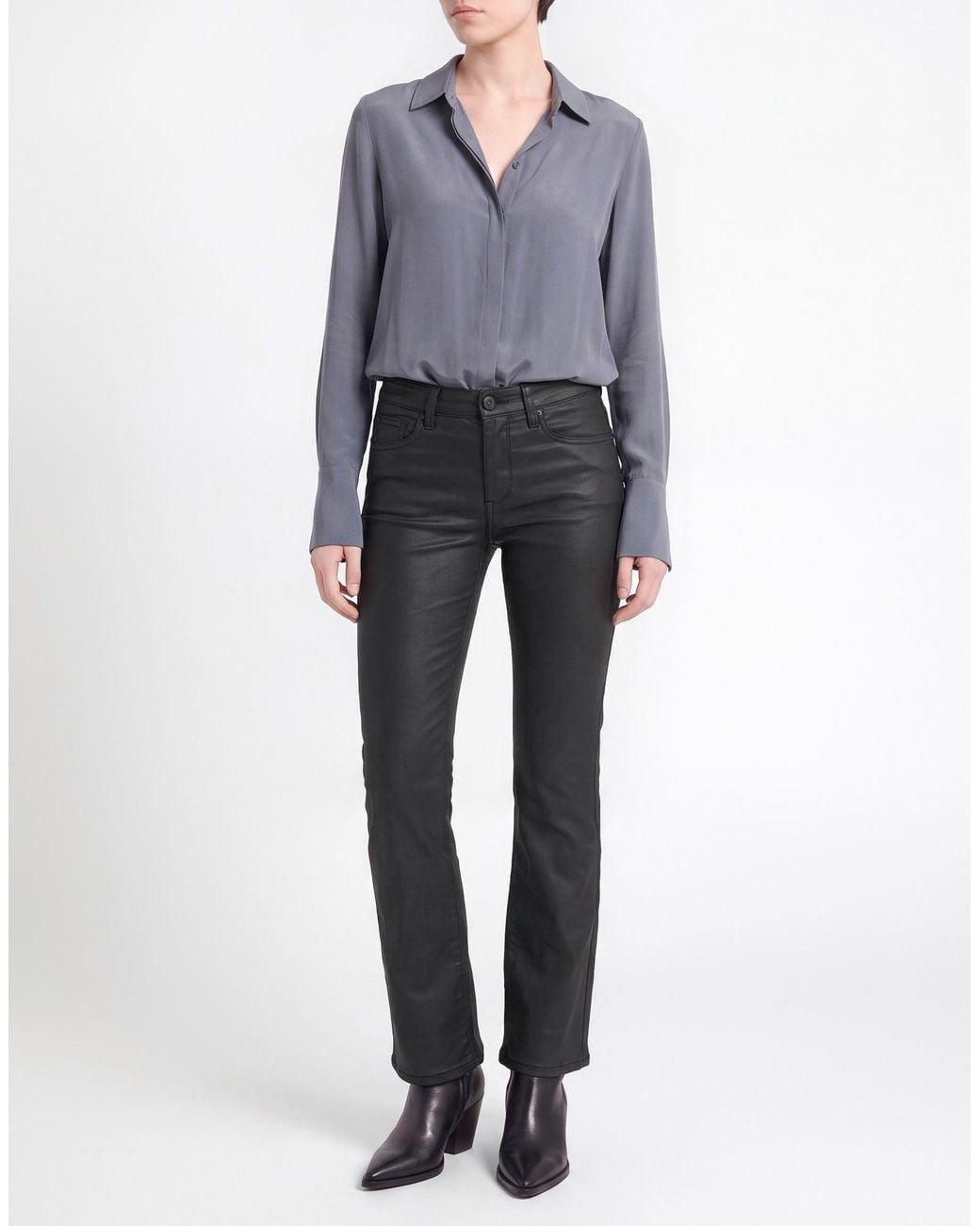Liu Jo Blue Pants Cotton, Polyester, Elastane