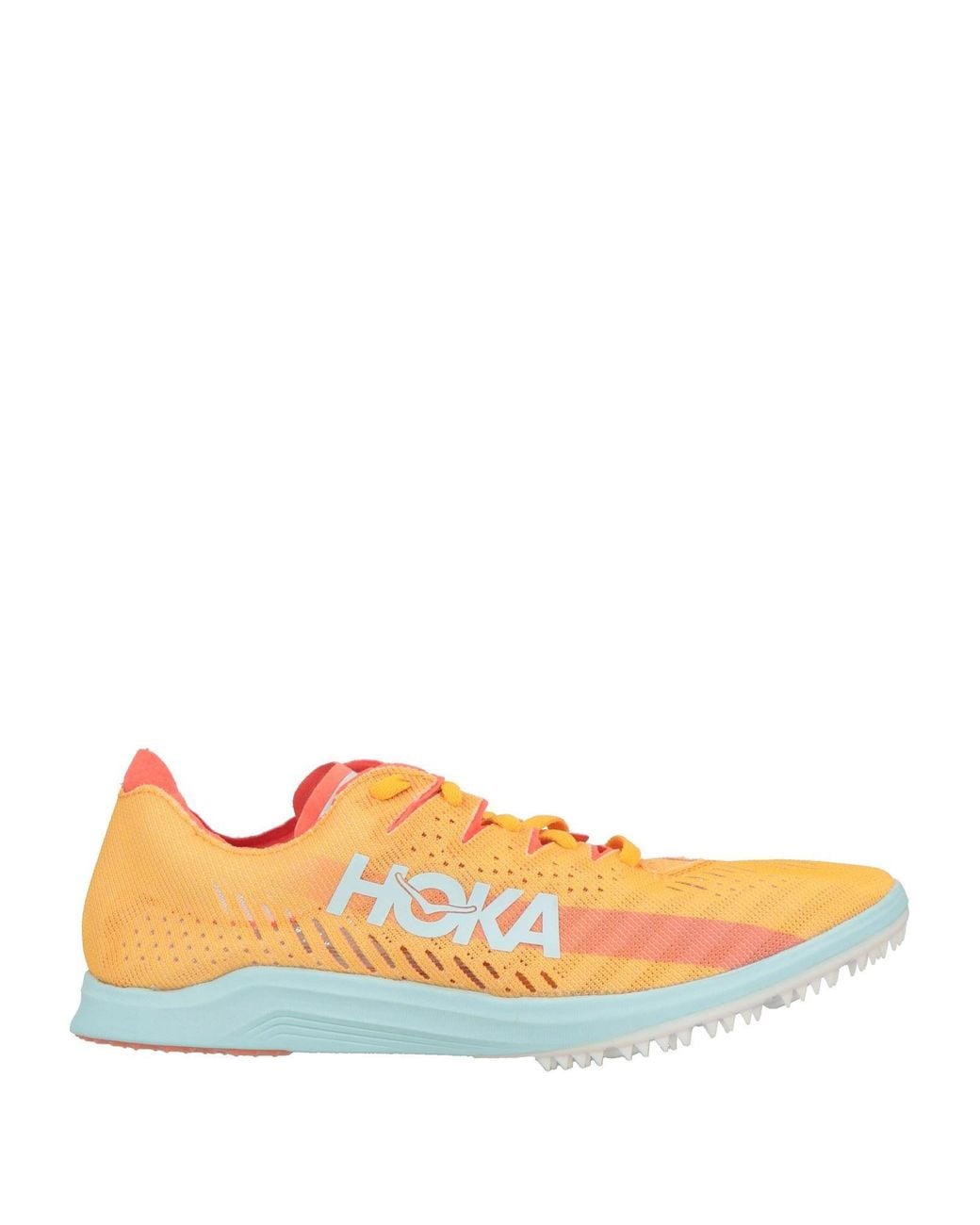 Hoka One One Orange Sneakers Textile Fibers for men