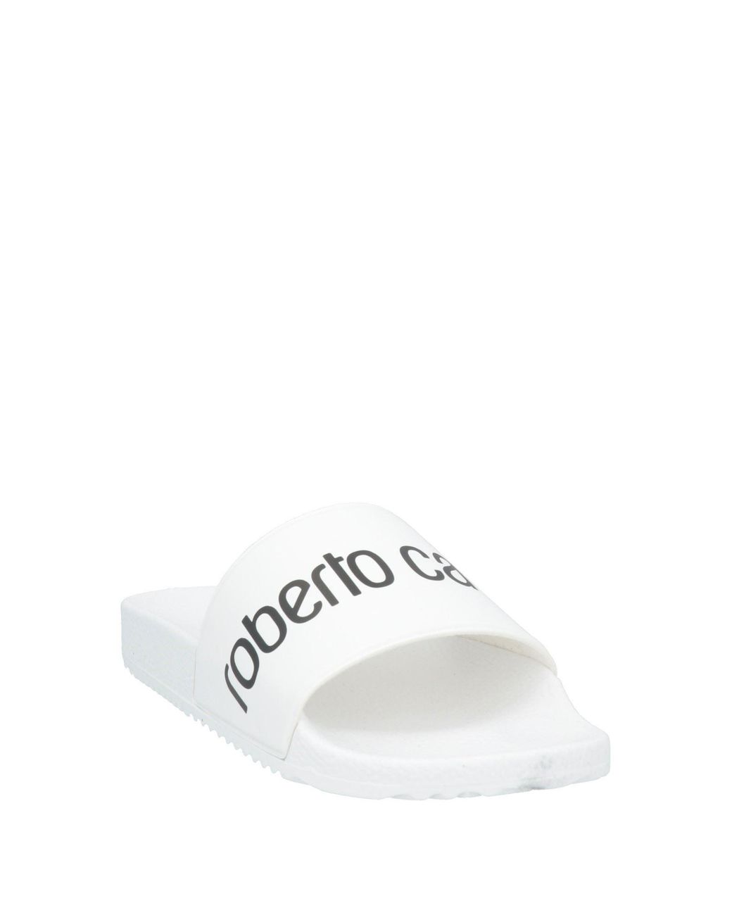 Roberto Cavalli White Sandals Rubber for men
