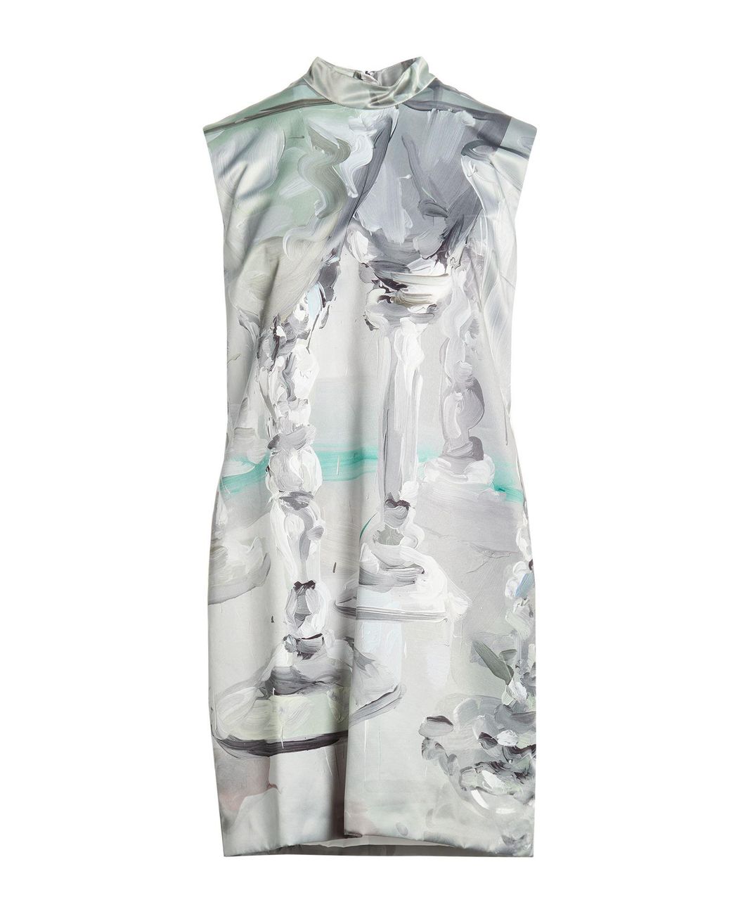 MSGM White Mini Dress Polyester