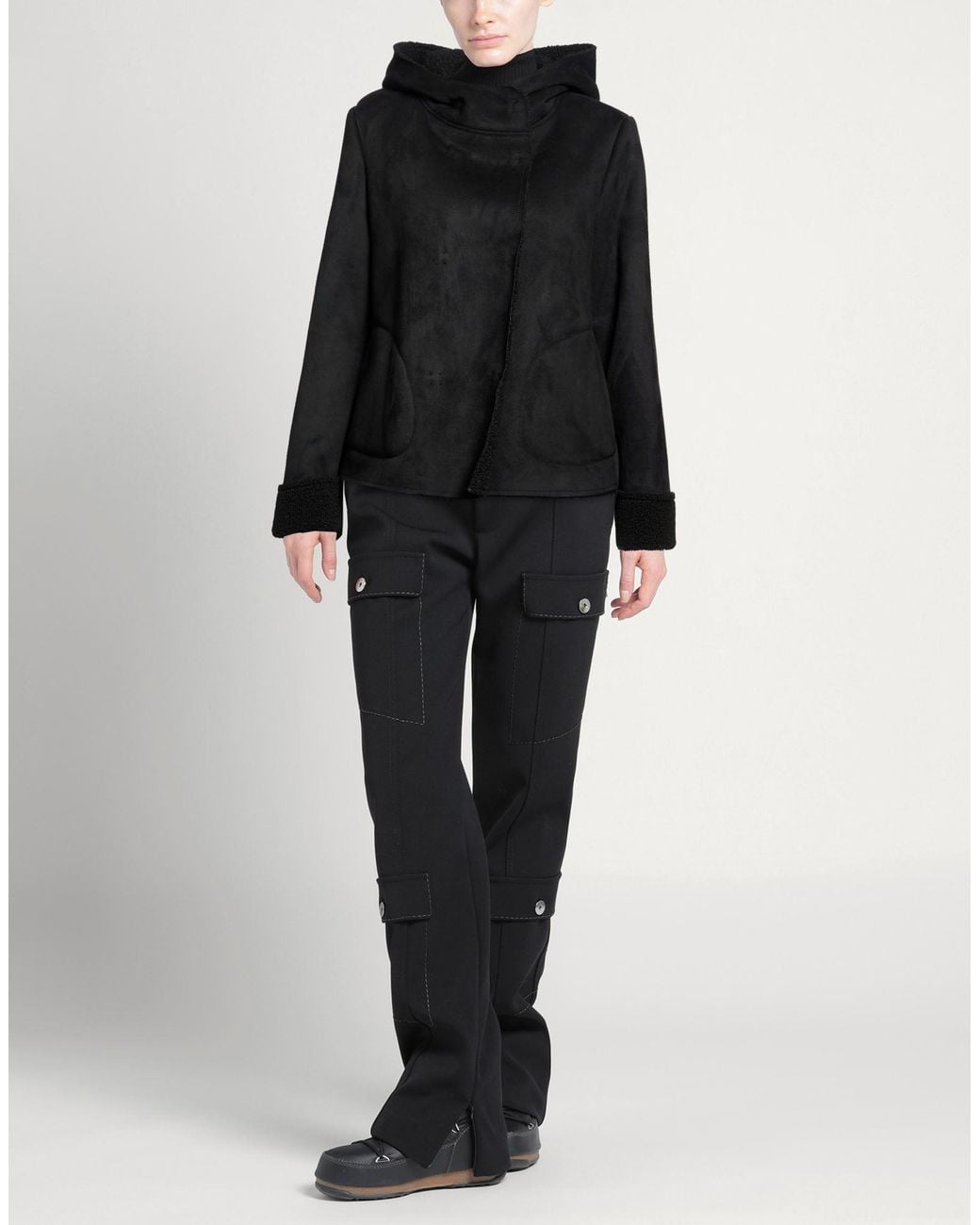 Oltre Black Shearling & Teddy