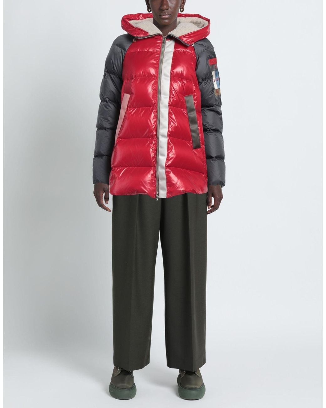 Peuterey Red Puffer Polyester